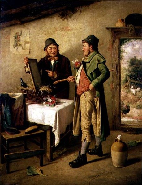 Admirando a sua Reflexão de Charles Hunt
