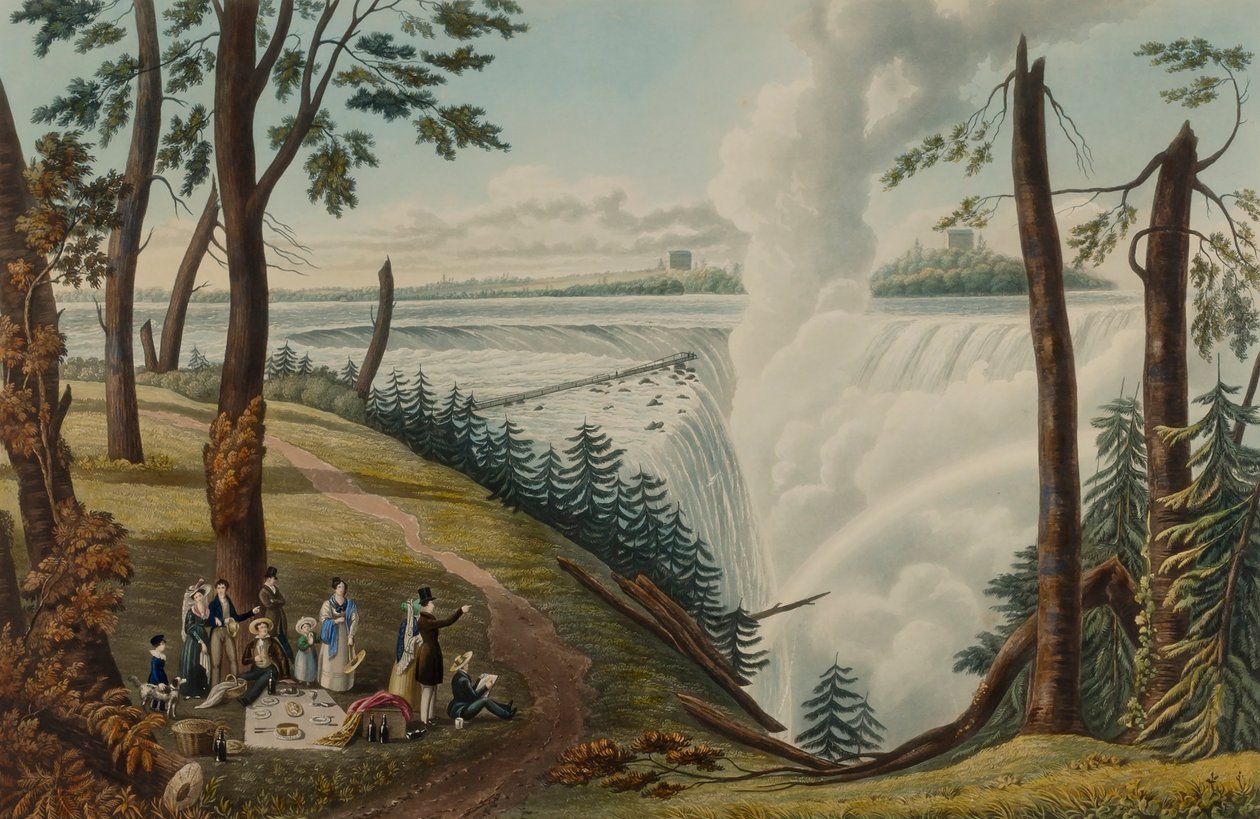 As Cataratas do Niágara de Charles Hunt