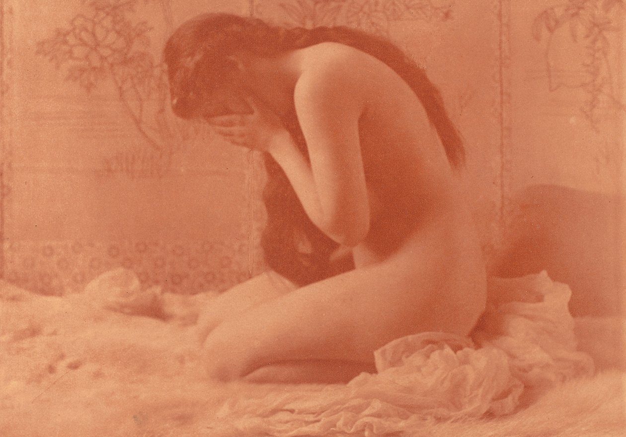 Madalena chorando, 1899 (foto) de Charles Isaac Berg