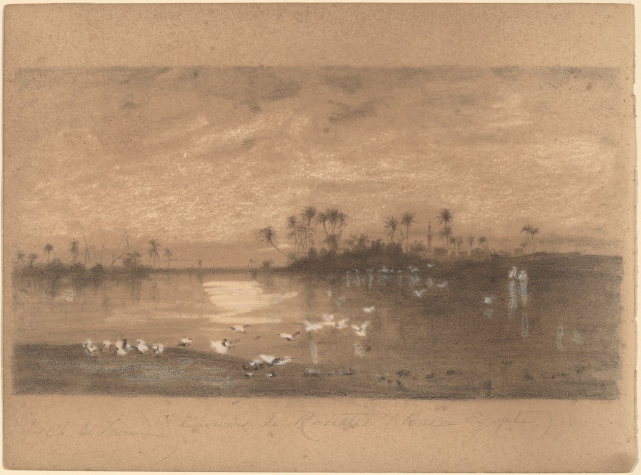 Roseta, Egito de Charles J. Bridgman