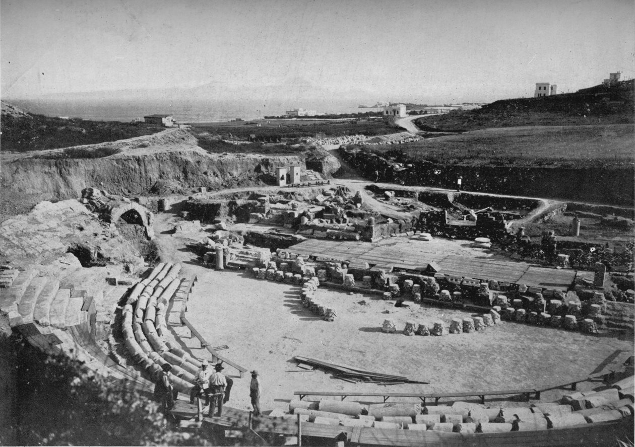 Cartago. O Anfiteatro, c1913 de Charles J. S. Makin