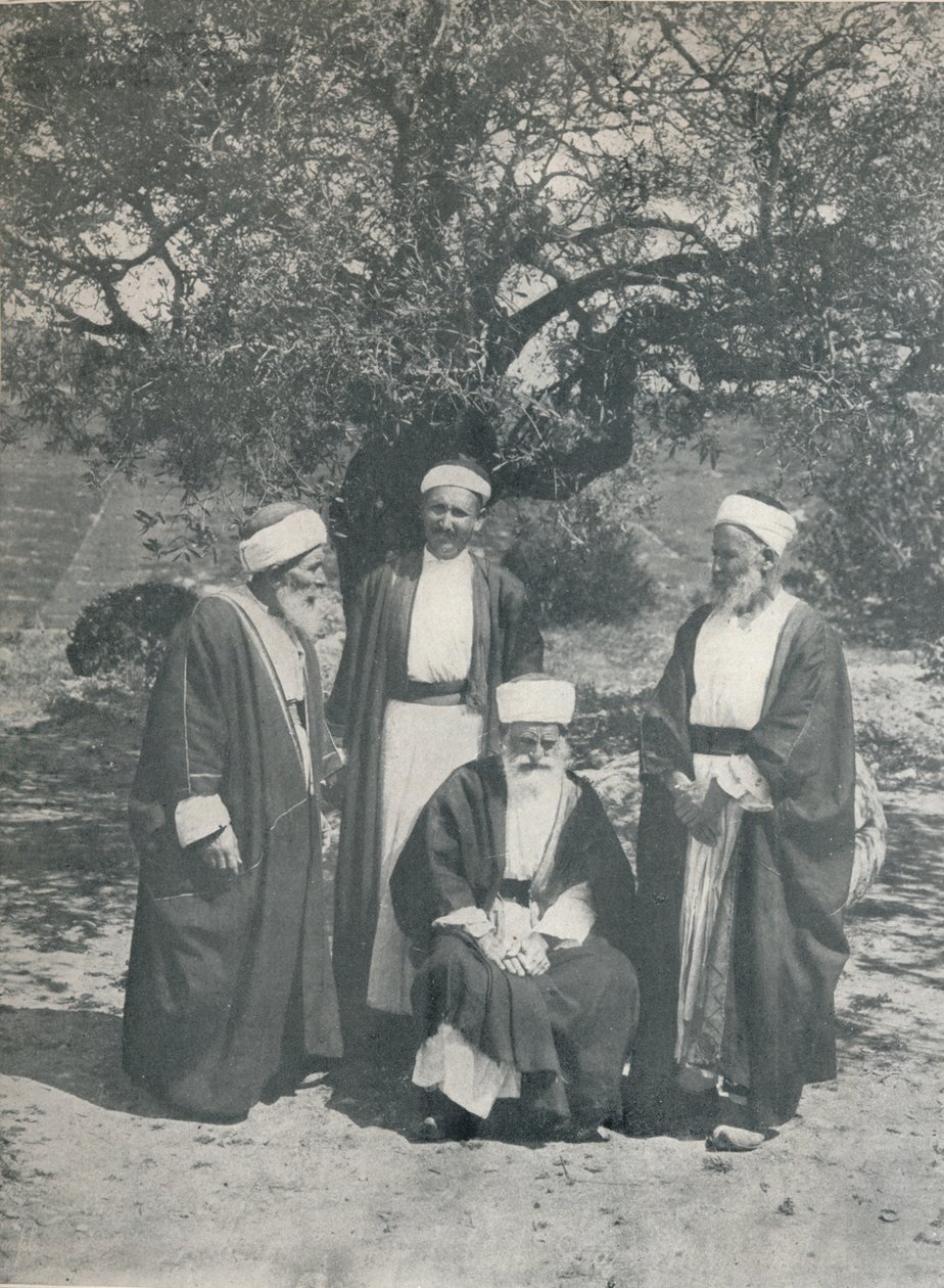 Druse Chiefs, c1913 de Charles J. S. Makin