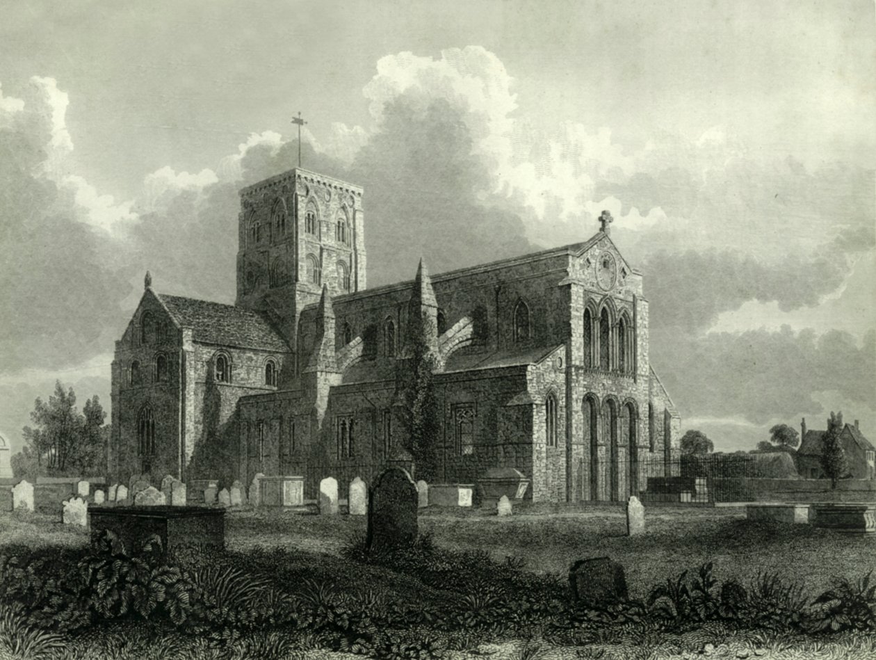 Igreja nova de Shoreham, 1835. de Charles J. Smith