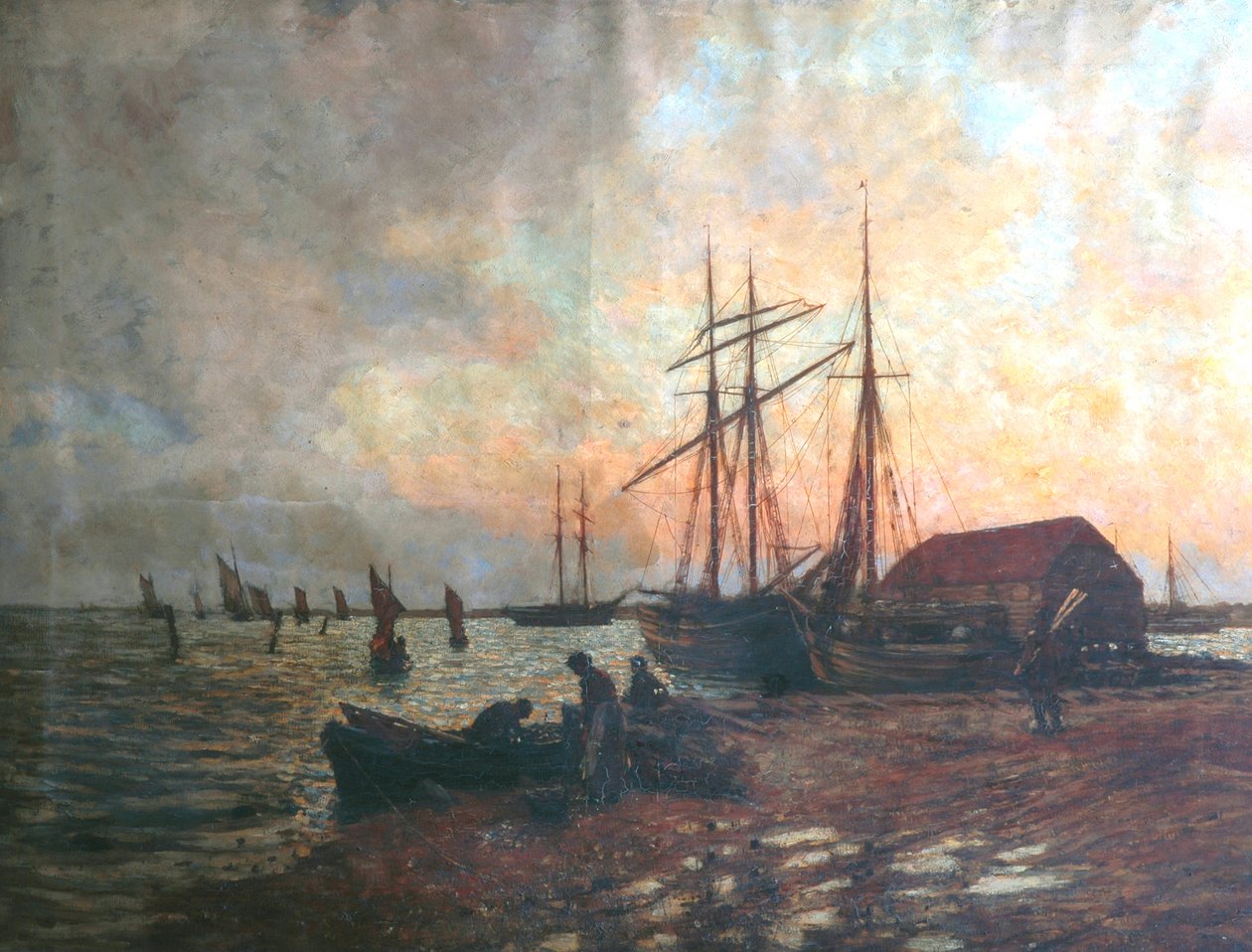 Retorno do barco, Shoreham de Charles James