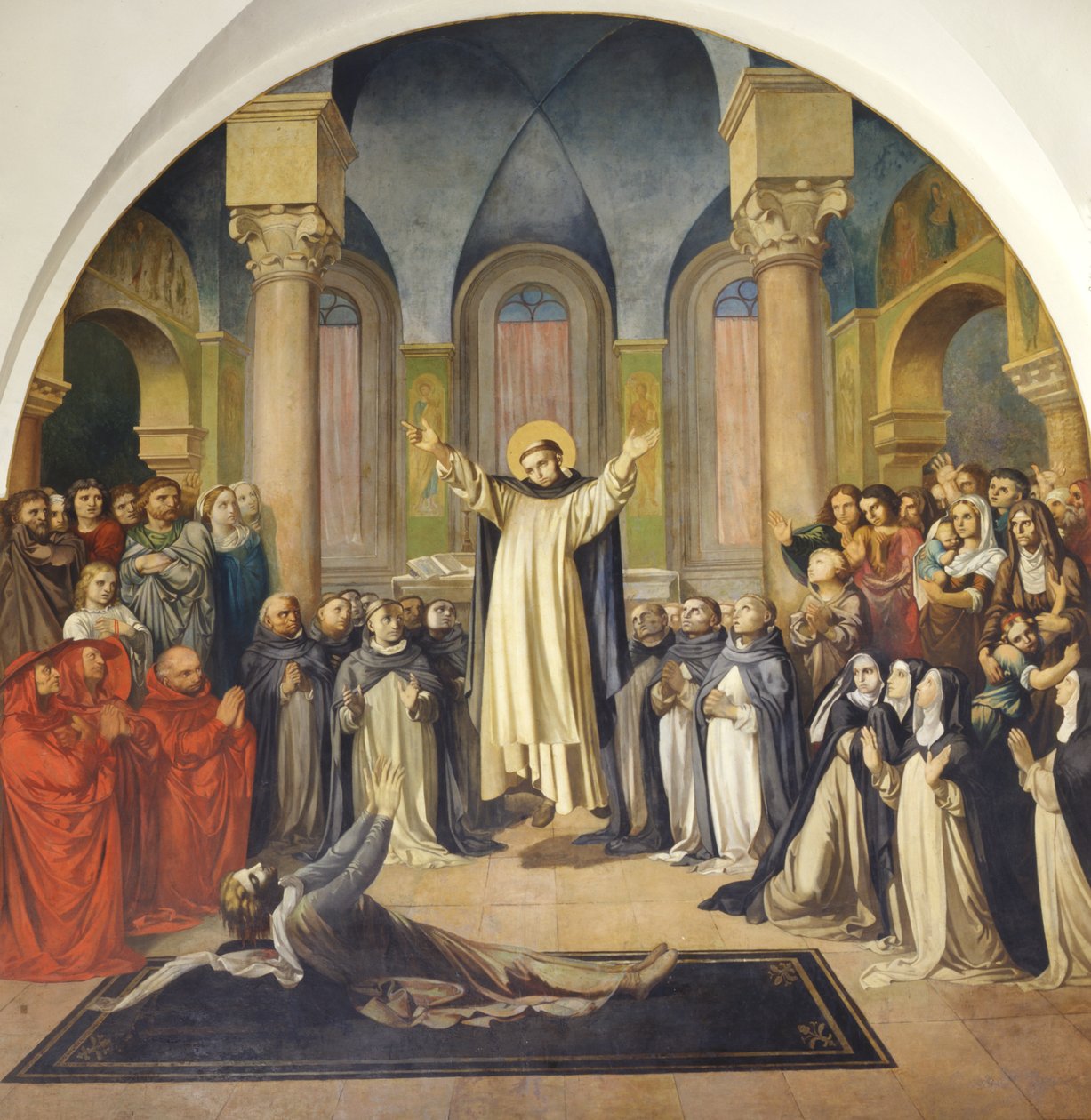 Ressurreição do jovem Napoleone Orsini de Charles Jean Baptiste Besson