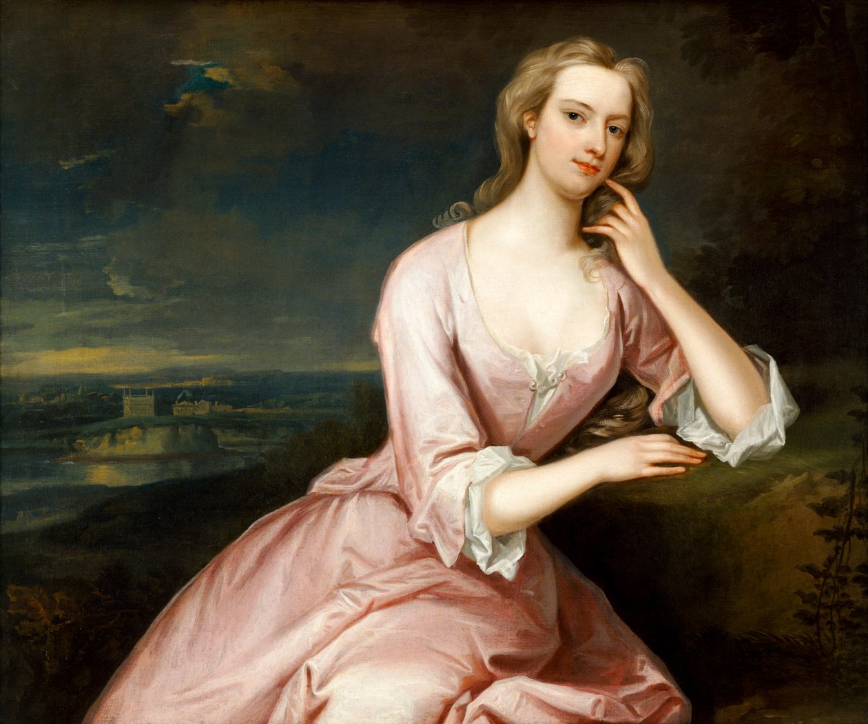 Henrietta Howard, Condessa de Suffolk, c1724 de Charles Jervas