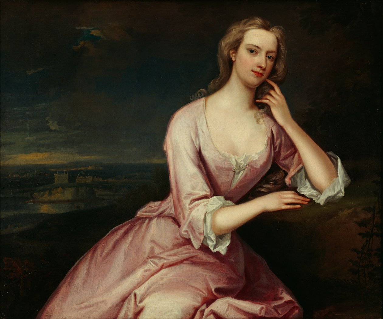 Henrietta Howard c.1724 (óleo sobre tela) de Charles Jervas
