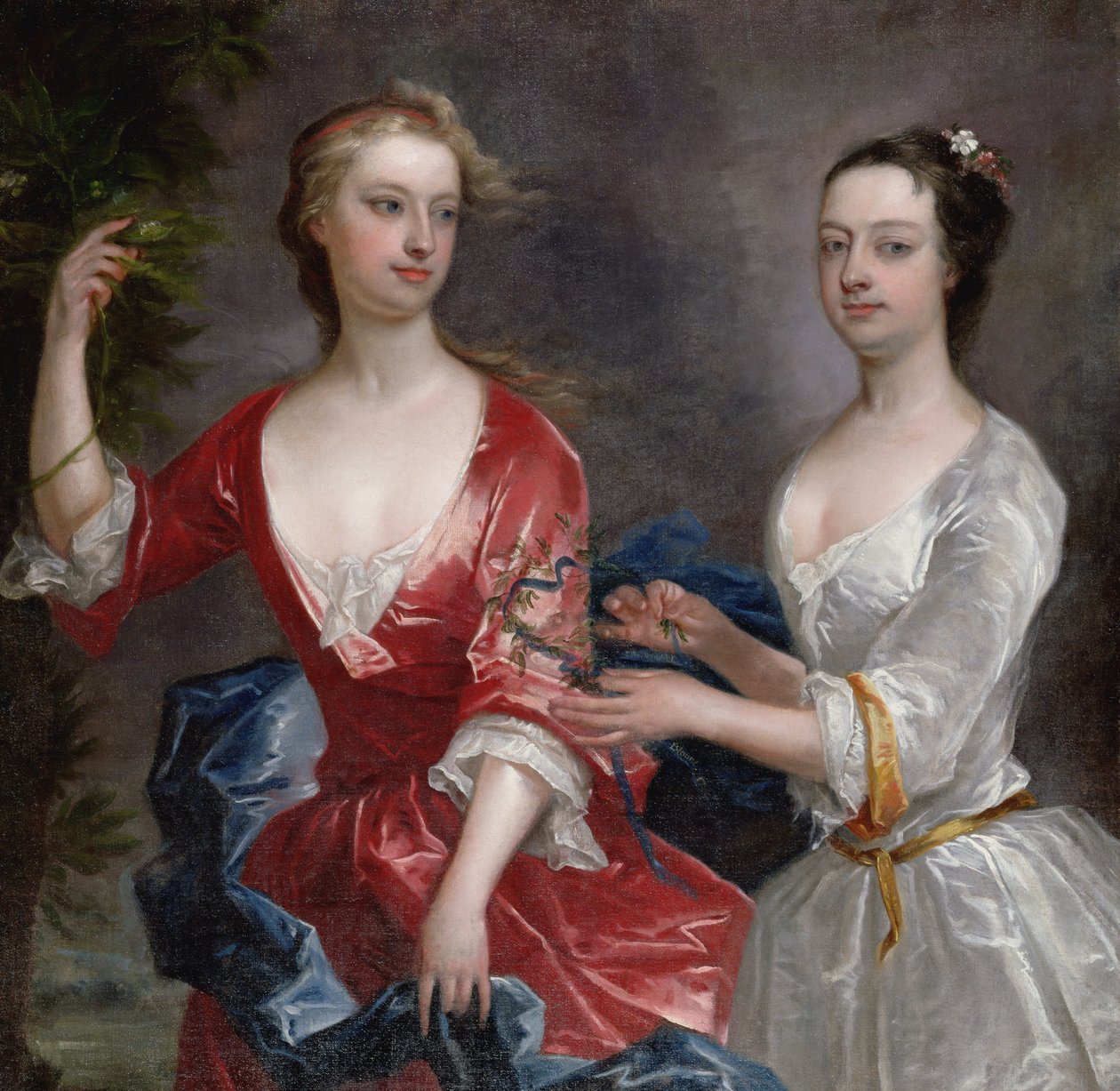 Martha e Teresa Blount de Charles Jervas