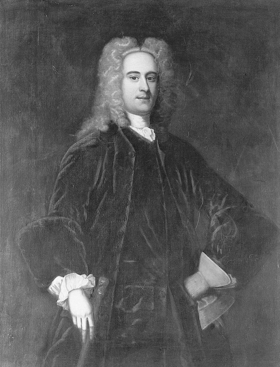 Retrato do Dr. Martin Lister, c.1675-1739 de Charles Jervas