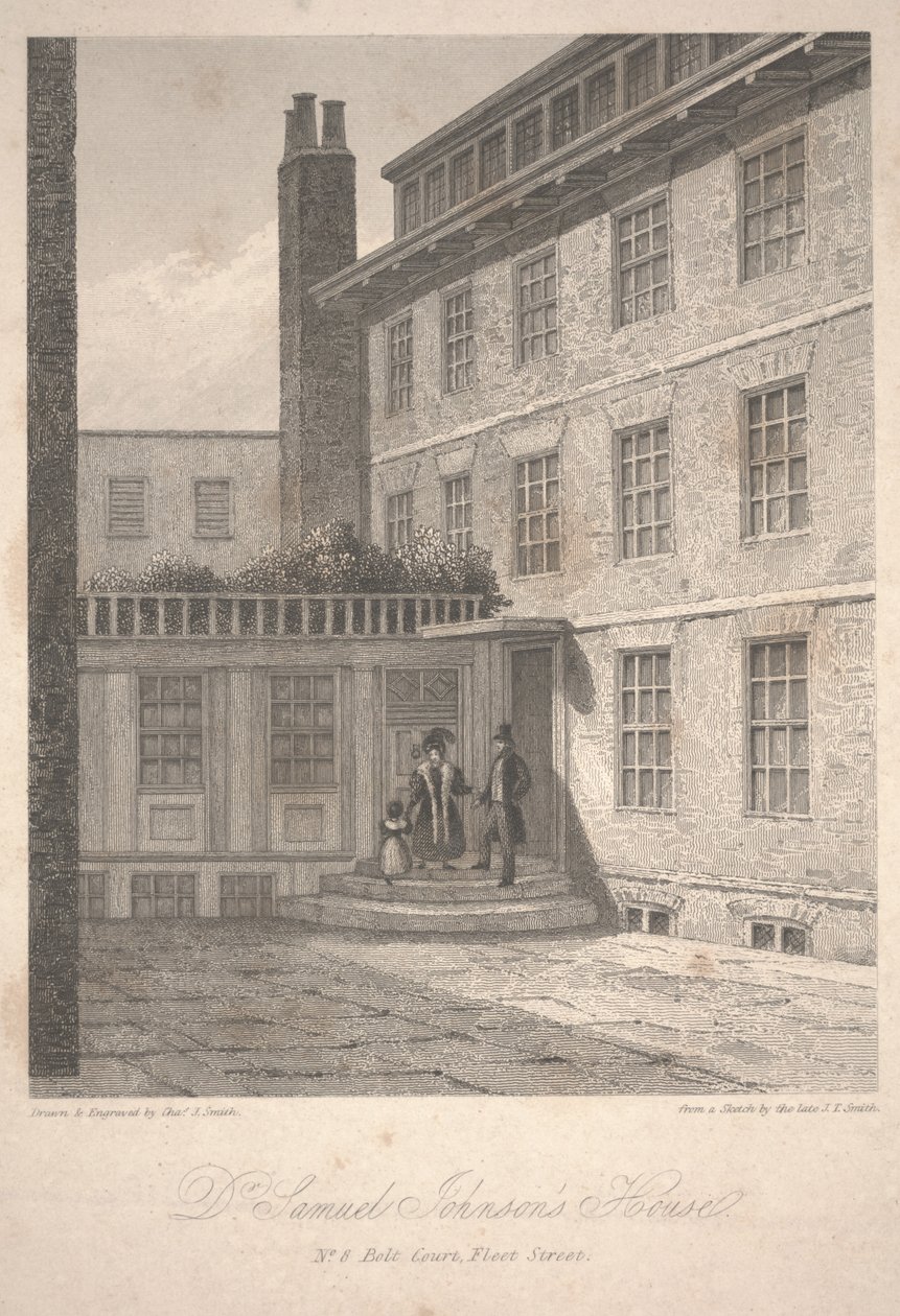 Casa do Dr. Samuel Johnson de Charles John Smith