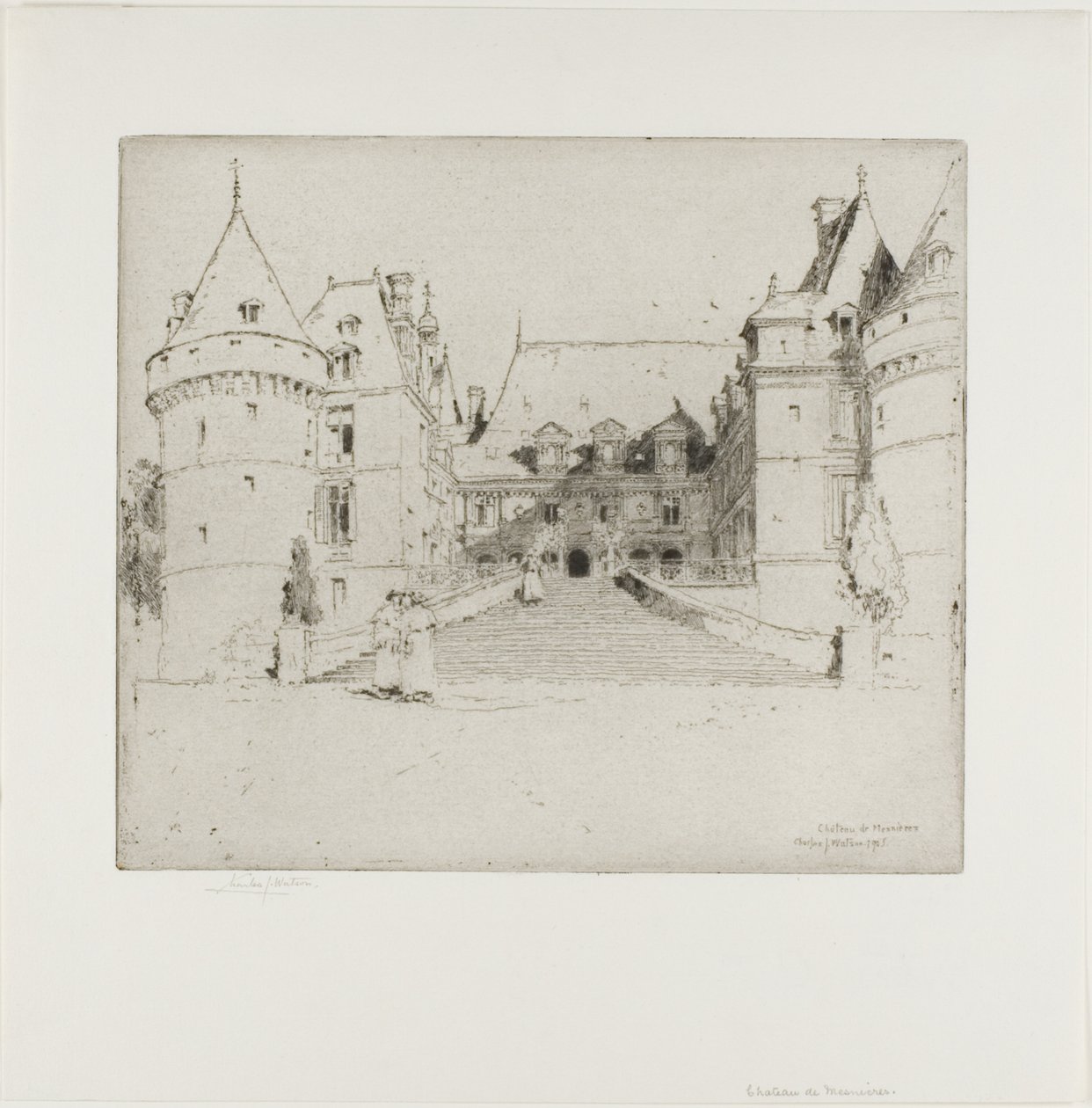 Castelo de Meanières de Charles John Watson