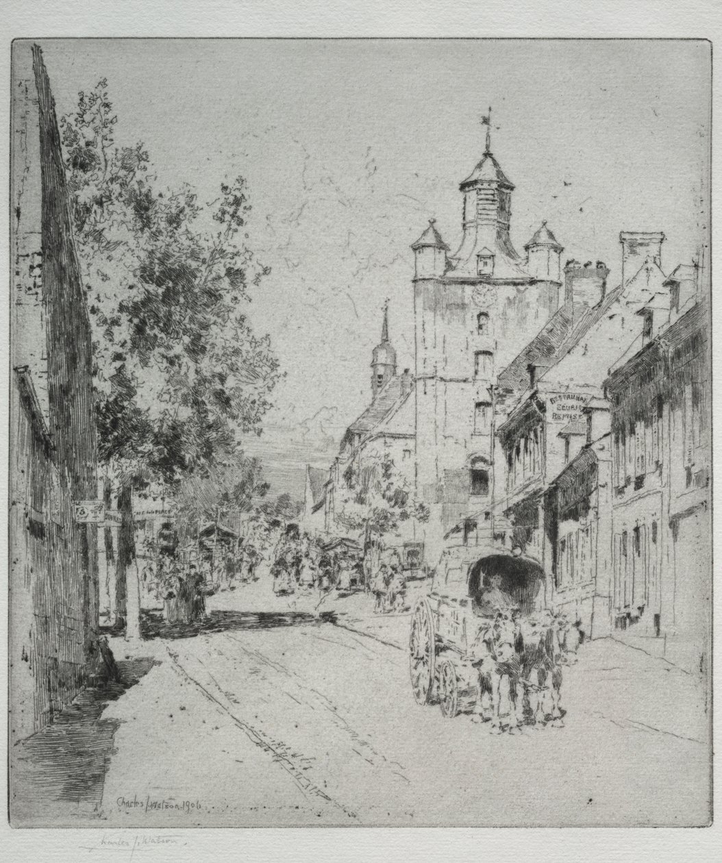 Torre de passeio, St. Riquier de Charles John Watson