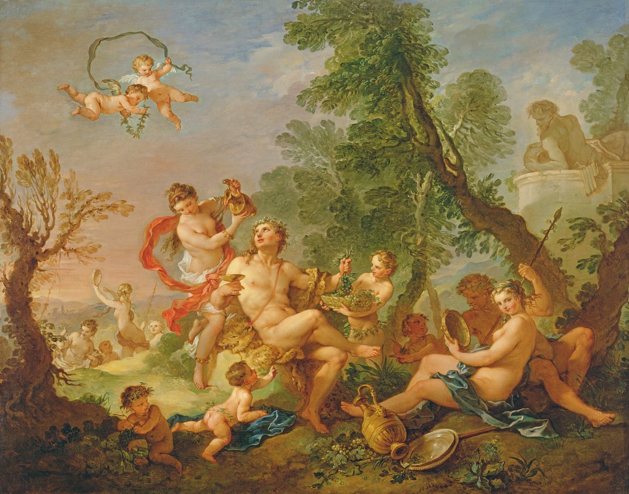 Bacanal, c.1747 de Charles Joseph Natoire