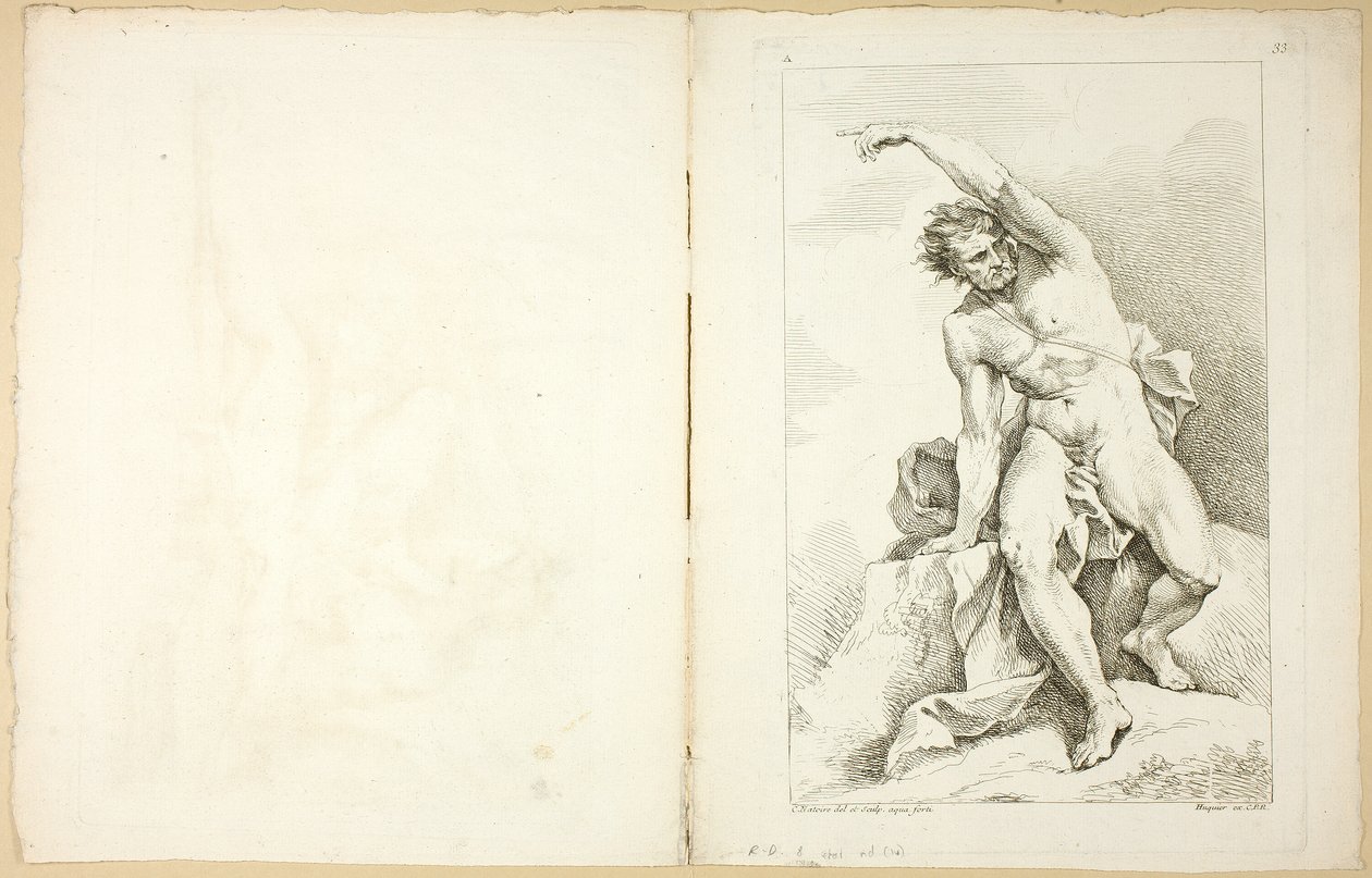Figura (reto e verso), do Premier livre de figures d