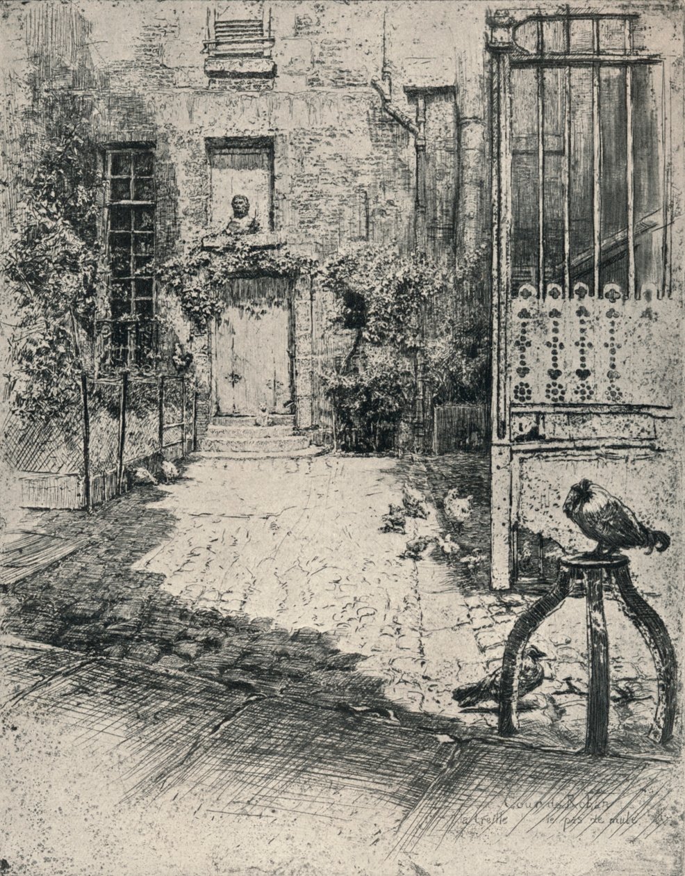 Cour de Rohan, 1915 de Charles Jouas