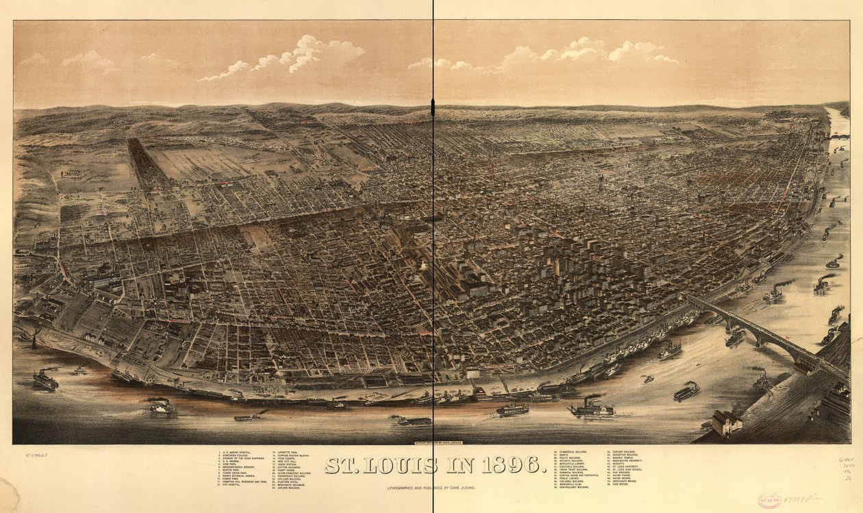 St. Louis, em 1896 de Charles Juehne