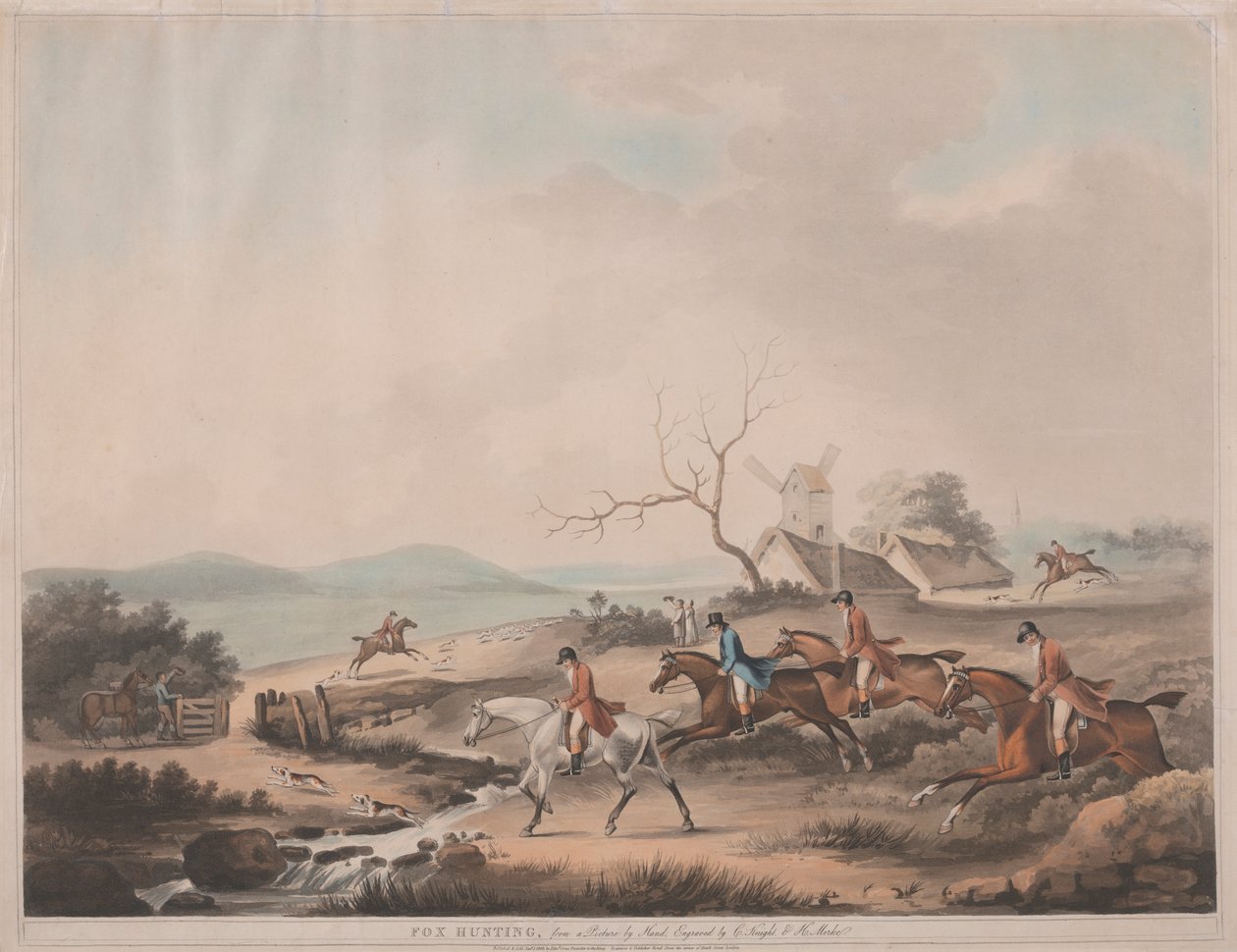 Caça à raposa de Charles Knight