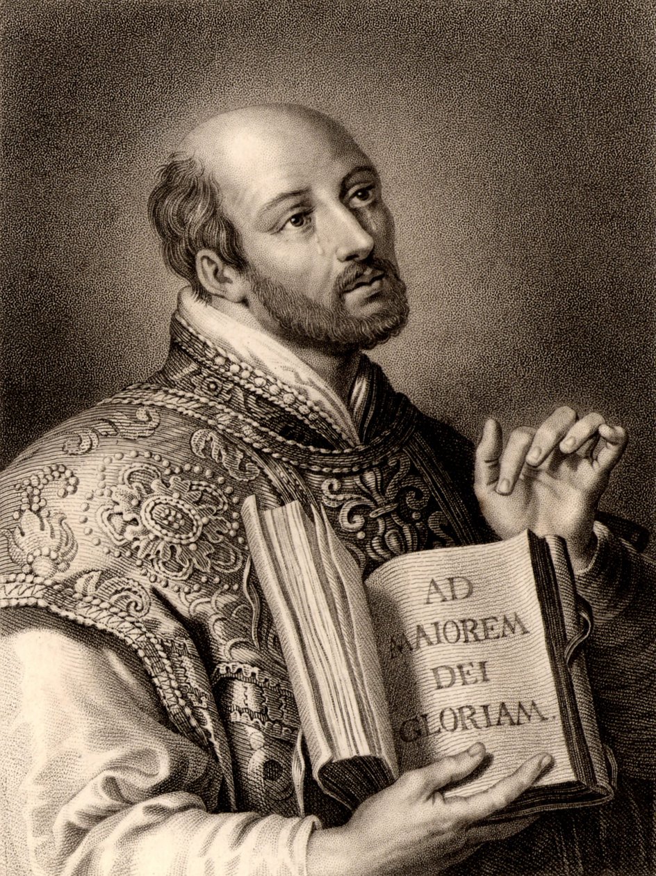 Retrato de Inácio de Loyola de Charles Knight
