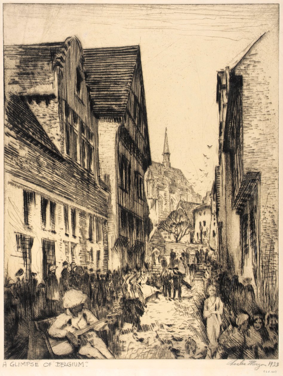 Um vislumbre da Bélgica, Feira de Chicago de Charles L. Morgan
