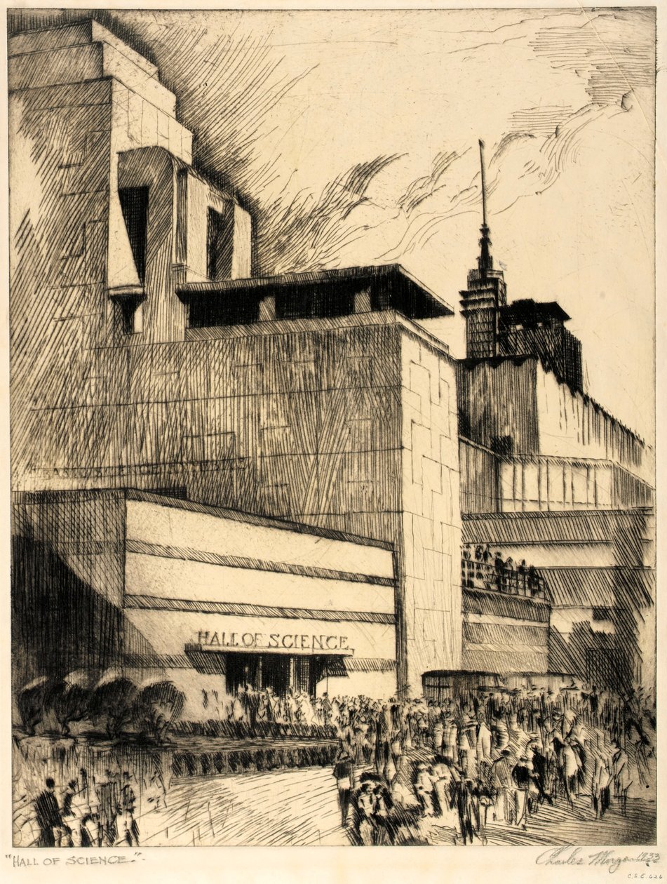 Salão da Ciência, Feira de Chicago de Charles L. Morgan