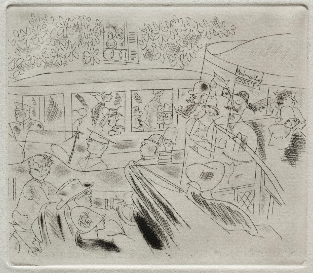 Tráfego, Montmartre de Charles Laborde
