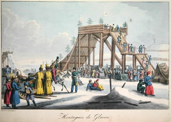Slide de gelo na Rússia de Charles Lasteyrie du Saillant