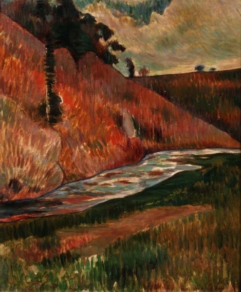 paisagem bretã de Charles Laval