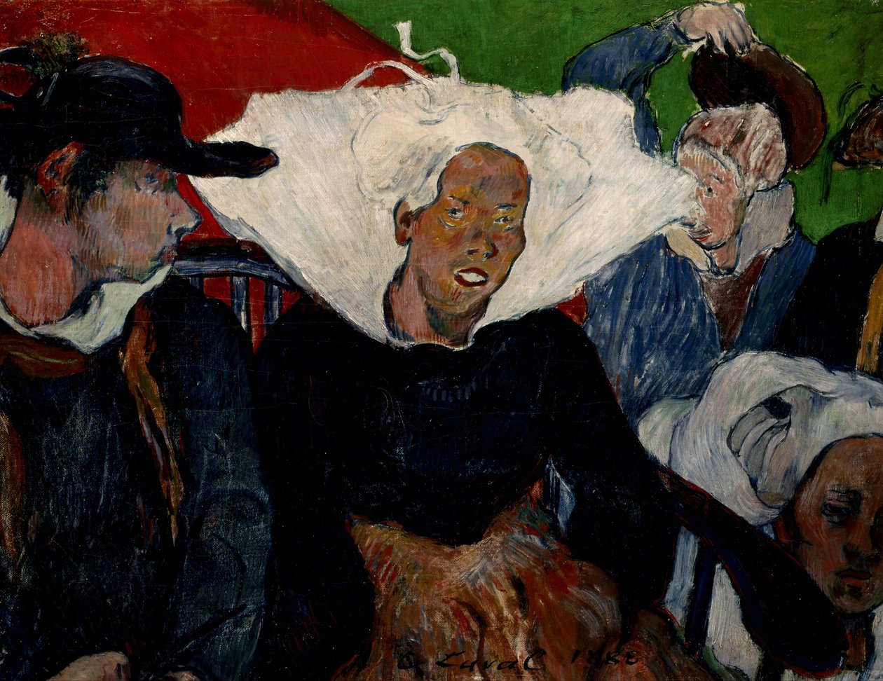 Indo ao mercado, Bretanha, 1888 de Charles Laval