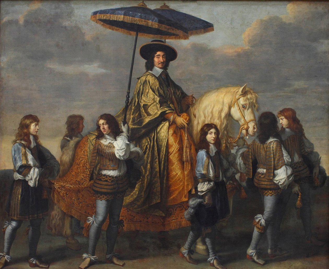 Chanceler Séguier na entrada de Luís XIV em Paris, 1660 de Charles Le Brun