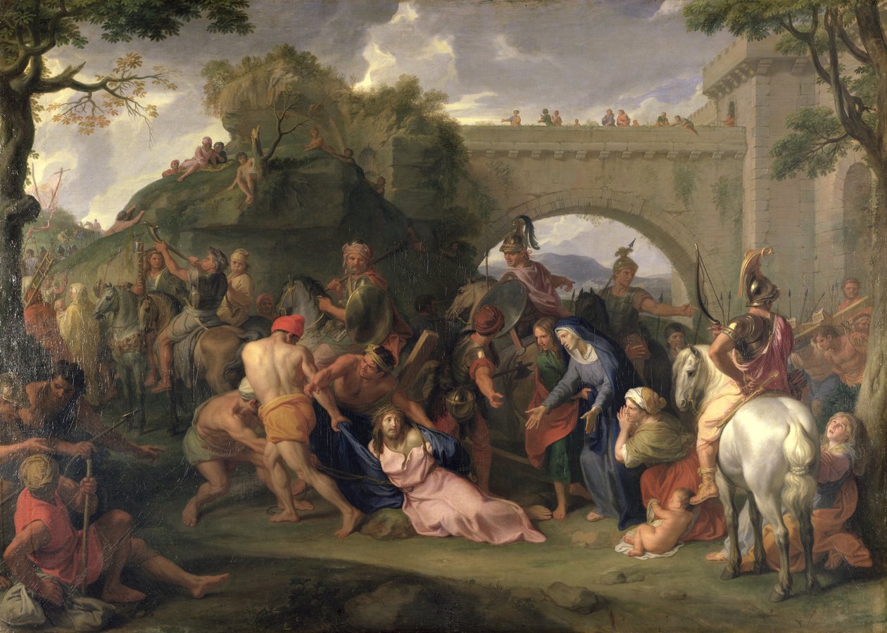 Cristo Carregando a Cruz de Charles Le Brun