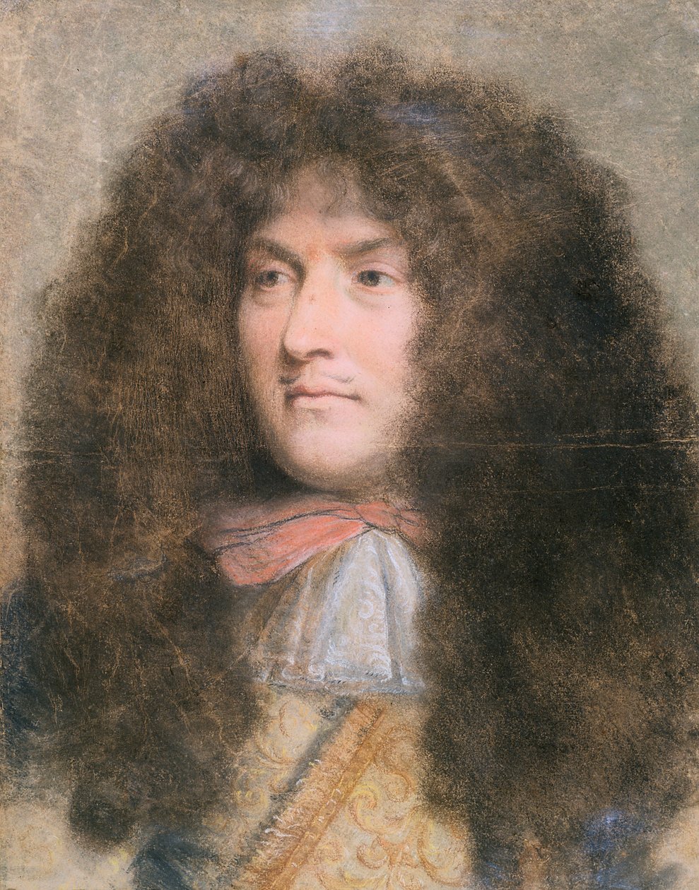 Luís XIV, rei da França, c1660-c1670 de Charles Le Brun