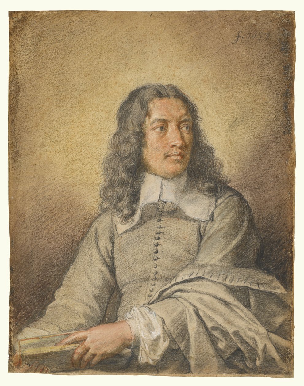 Retrato de M. Quatrehomme du Lys de Charles Le Brun