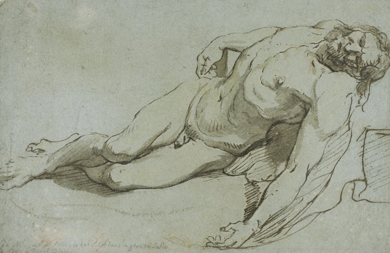 O Cristo Morto, 1646 de Charles Le Brun