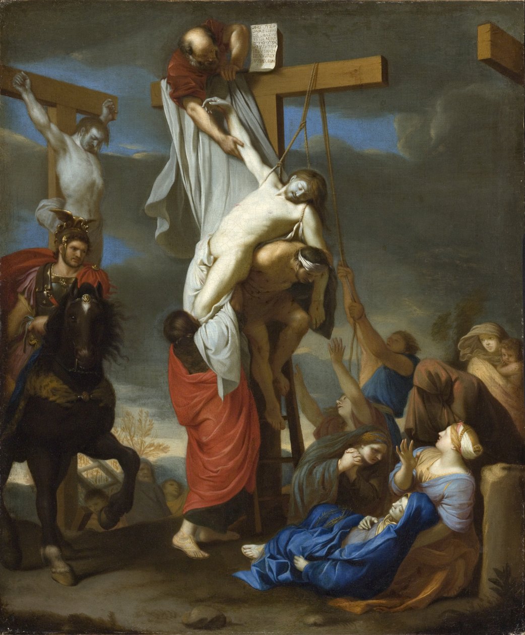 A Descida da Cruz de Charles Le Brun