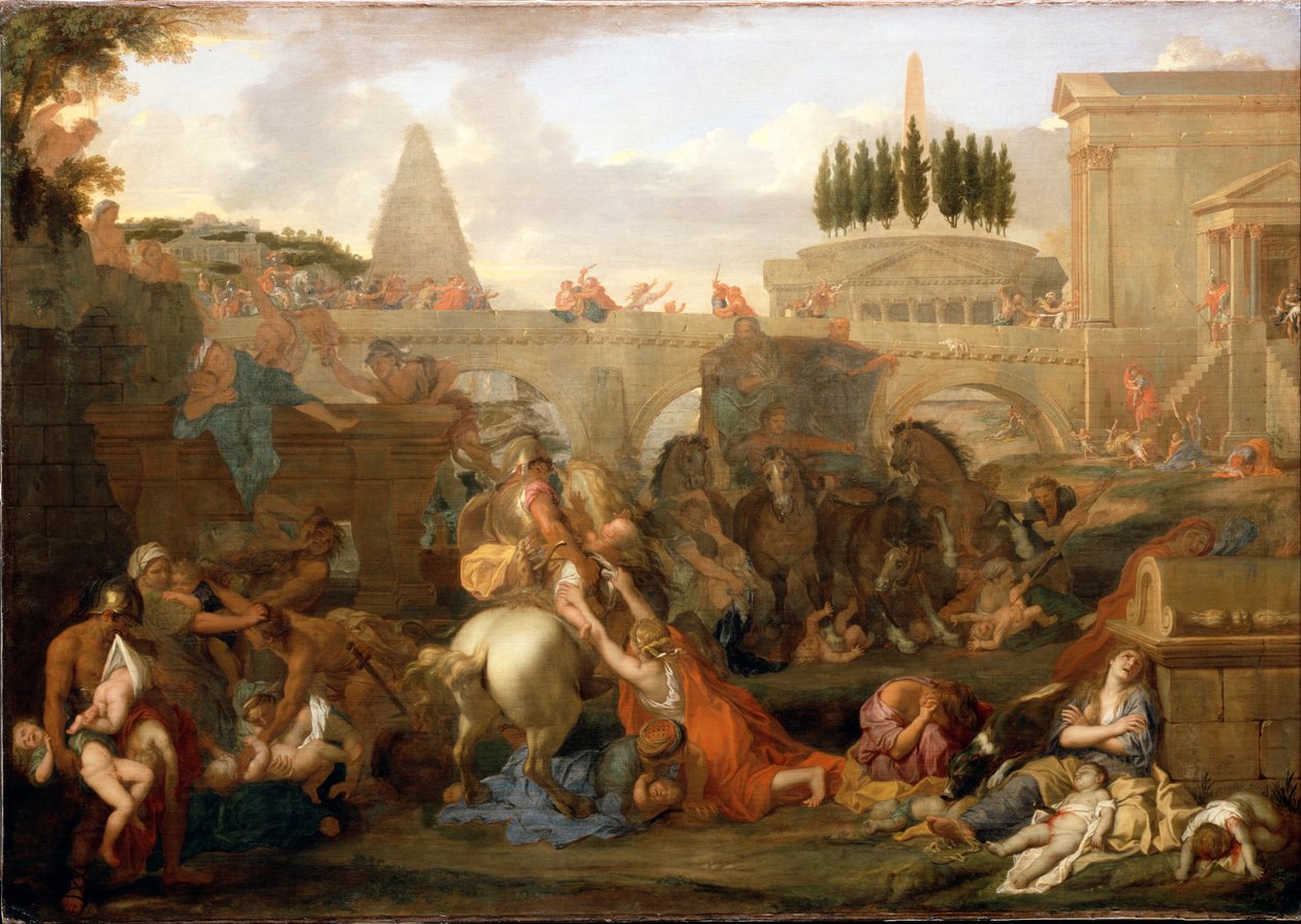 O massacre dos inocentes de Charles Le Brun