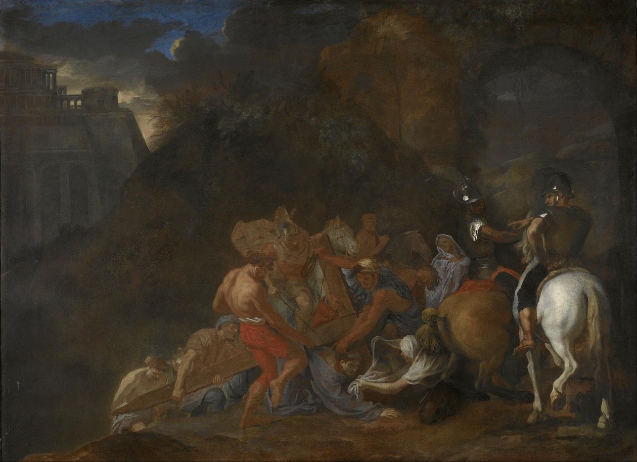 O caminho para o Calvário de Charles Le Brun