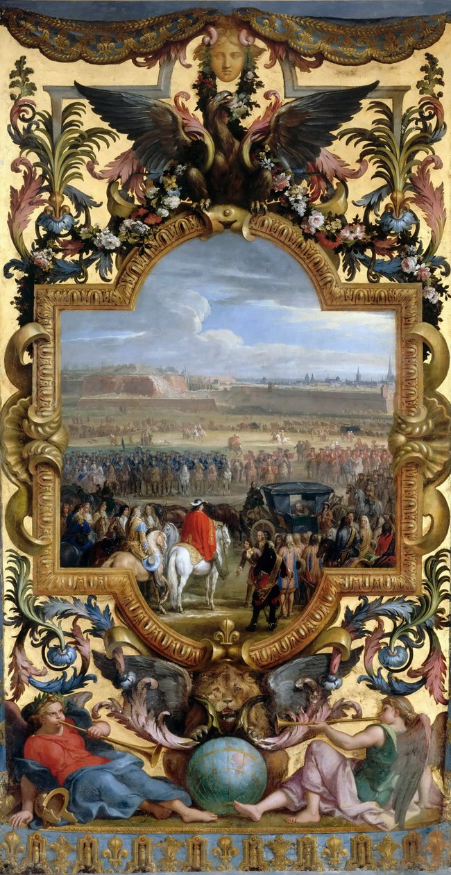A conquista de Cambrai em 18 de abril de 1677 de Charles Le Brun
