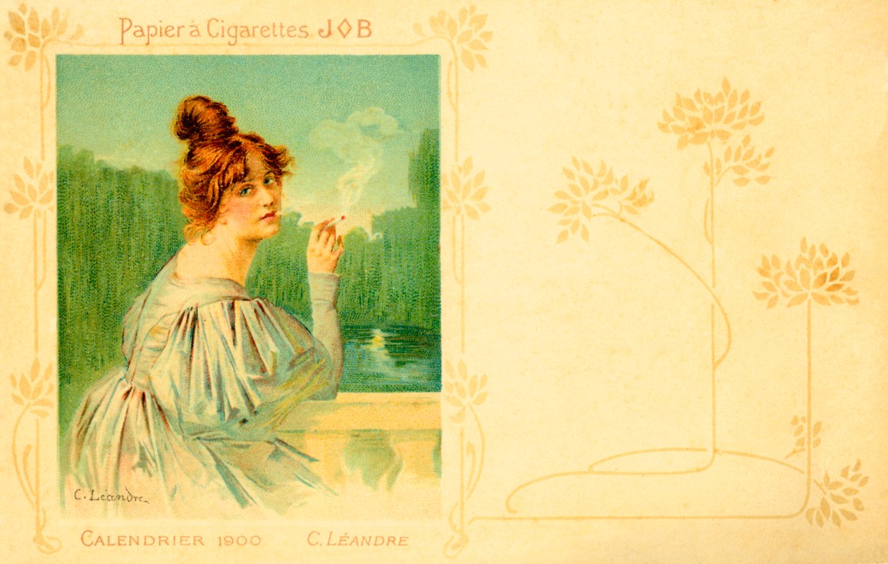Coleção Job - Calendário 1900 (gravura) de Charles Leandre