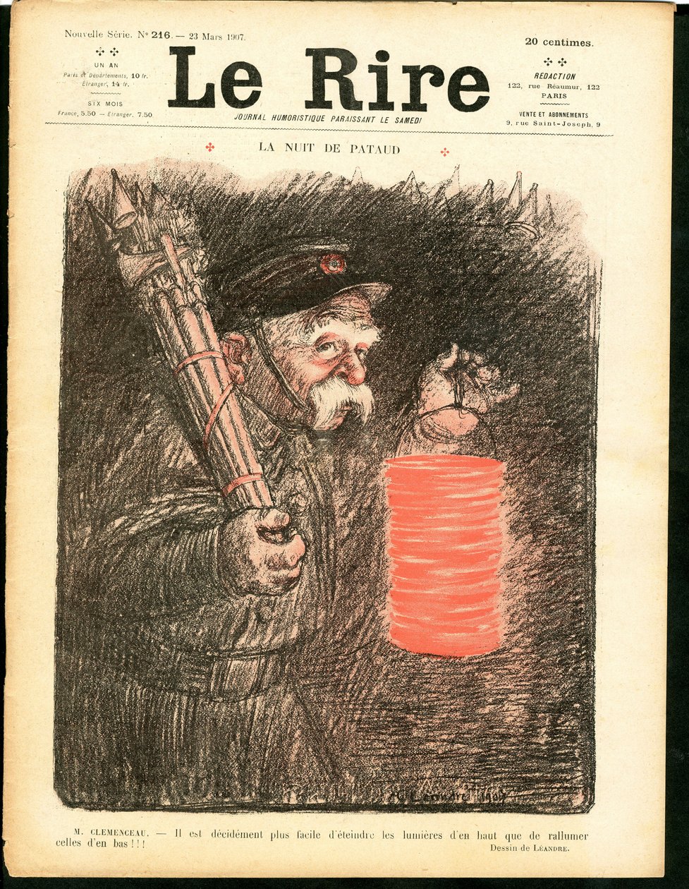 Capa de "The Laughter", Satirical in Colors de Charles Leandre