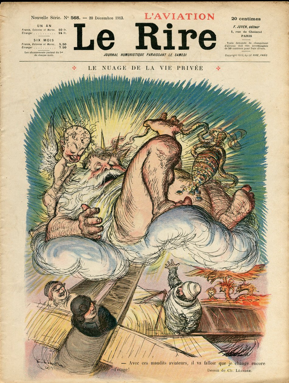 Capa de "The Laughter", Satirical in Colours de Charles Leandre