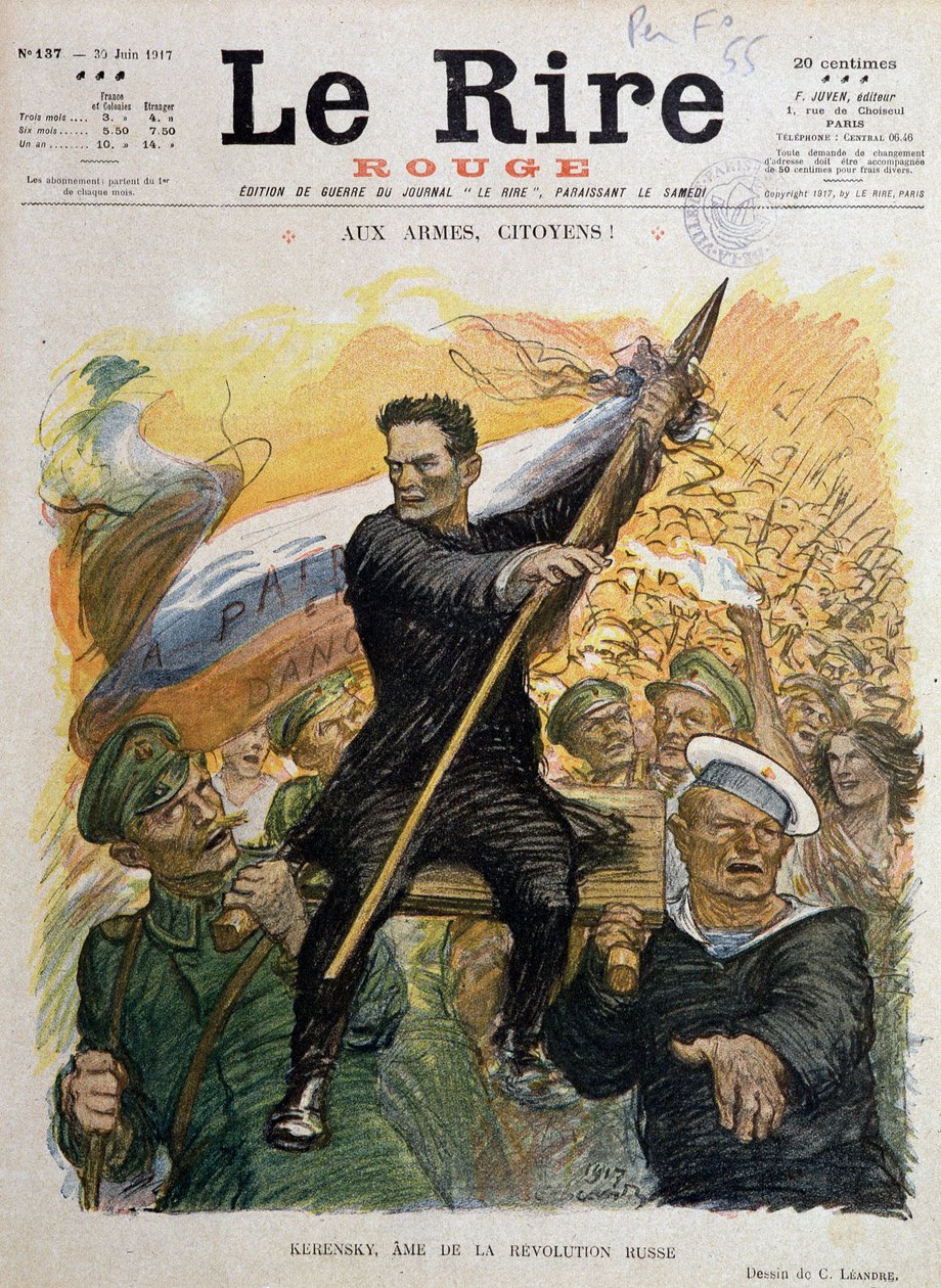Revolução de Fevereiro (Rússia de Charles Leandre