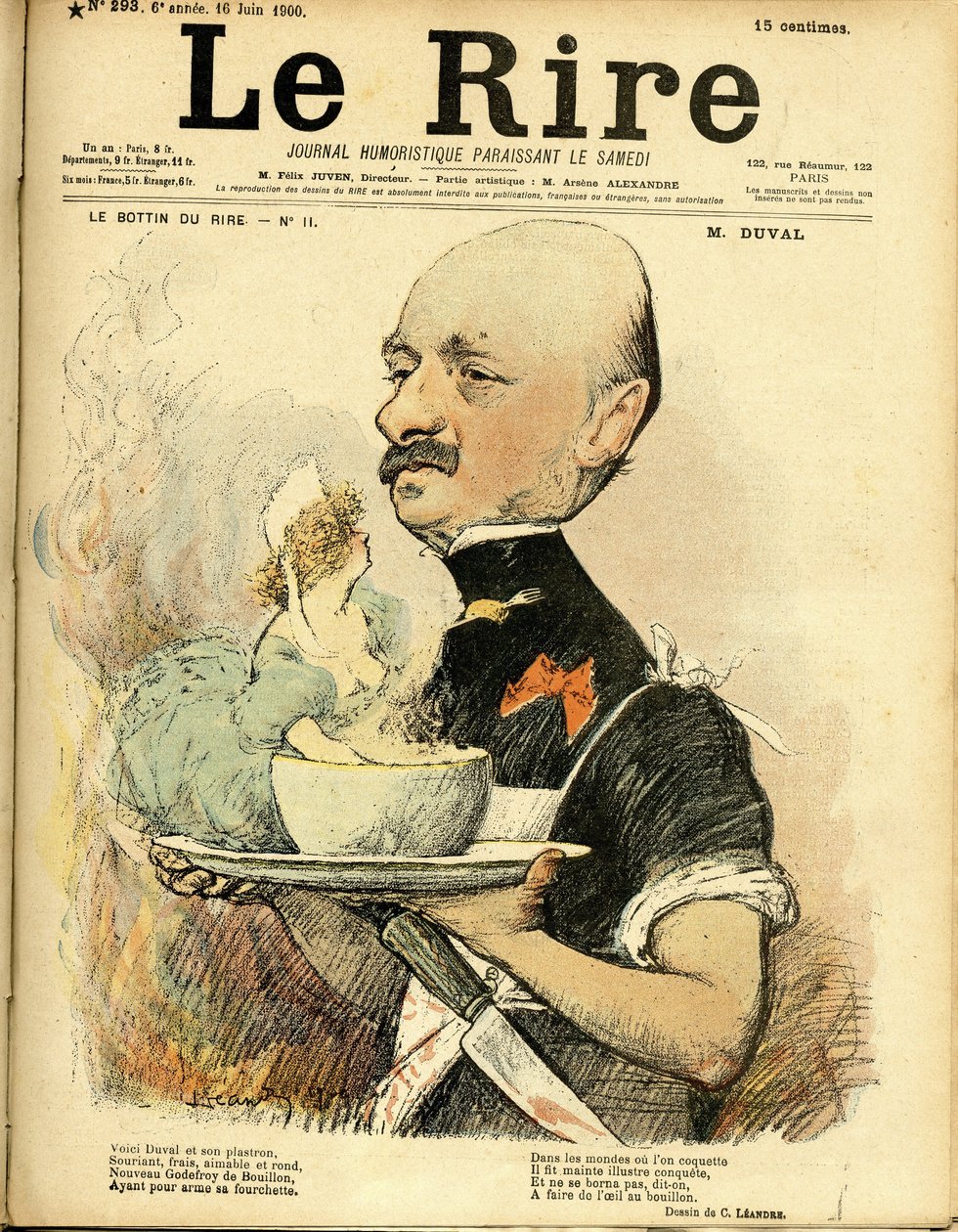 Ilustração de Charles Leandre (1862-1934) para a capa de Le Rire de Charles Leandre