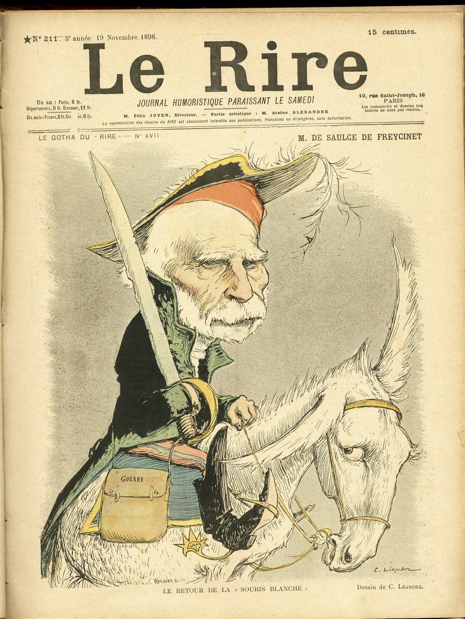 Ilustração de Charles Leandre (1862-1934) em Le Lire de Charles Leandre