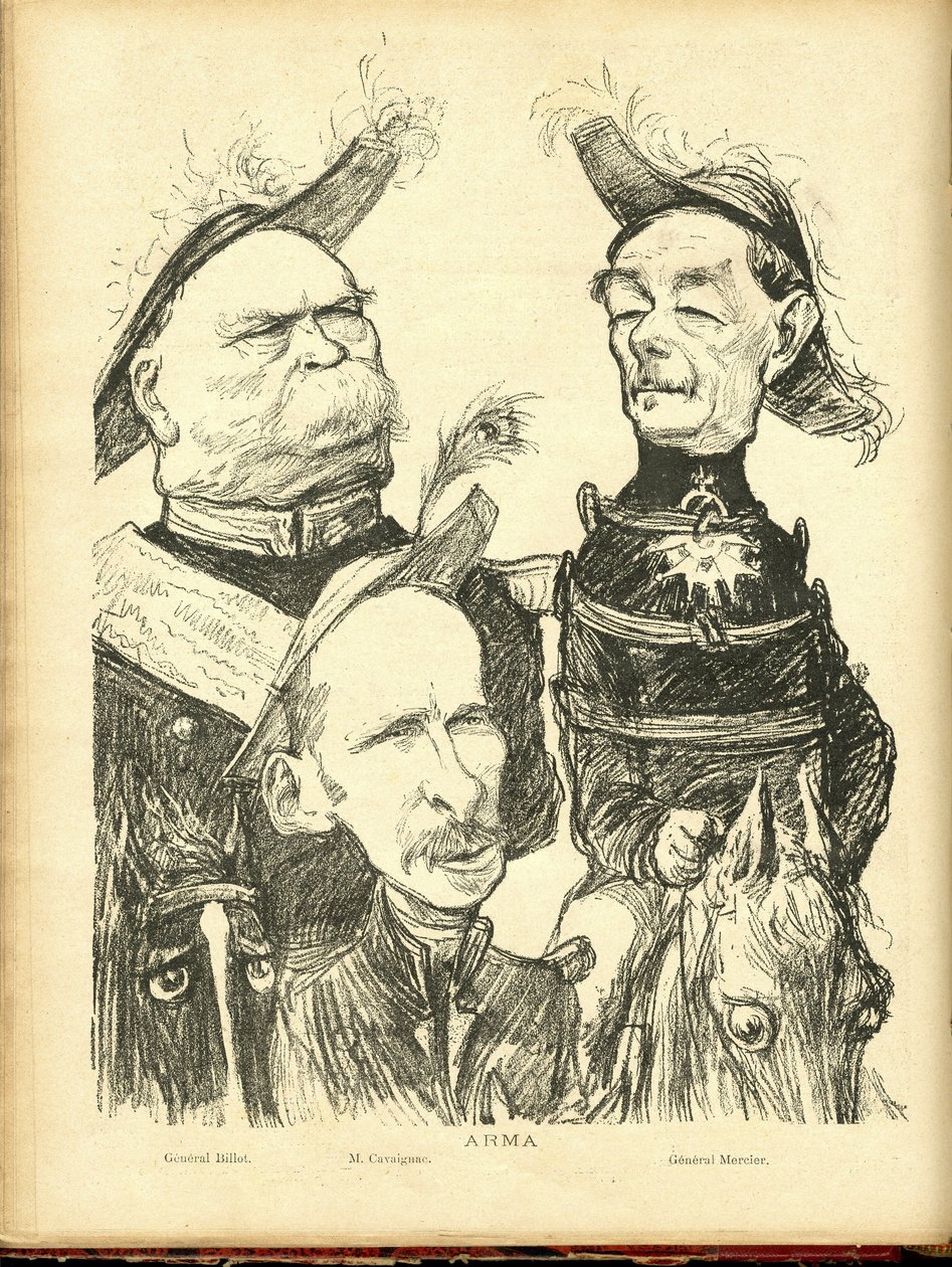 Ilustração de Charles Leandre (1862-1934) em Le Rire de Charles Leandre