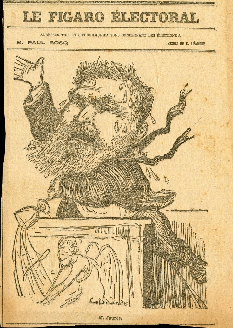 Le Figaro, Satirical em P&B de Charles Leandre