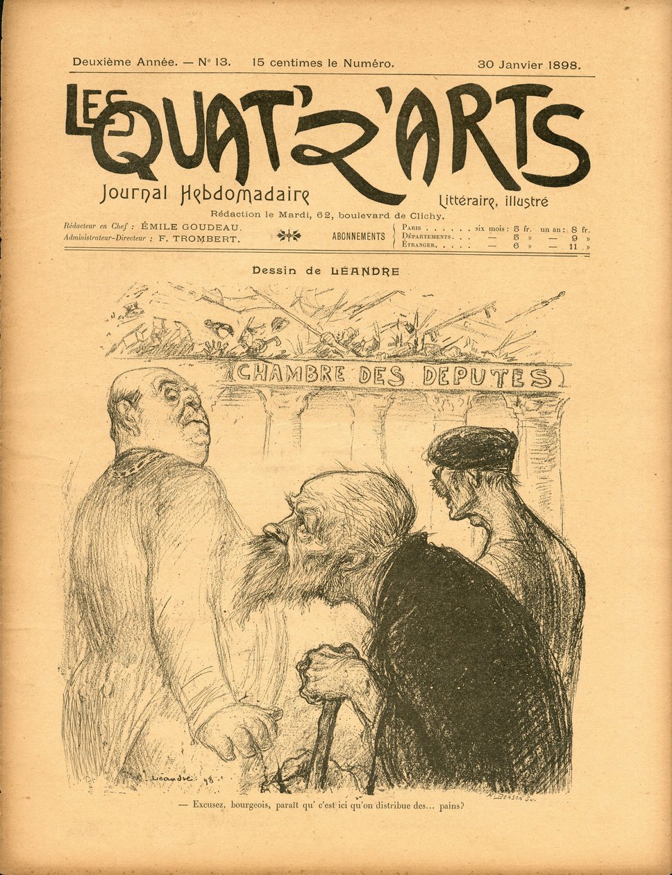 Les Quat das artes de Charles Leandre