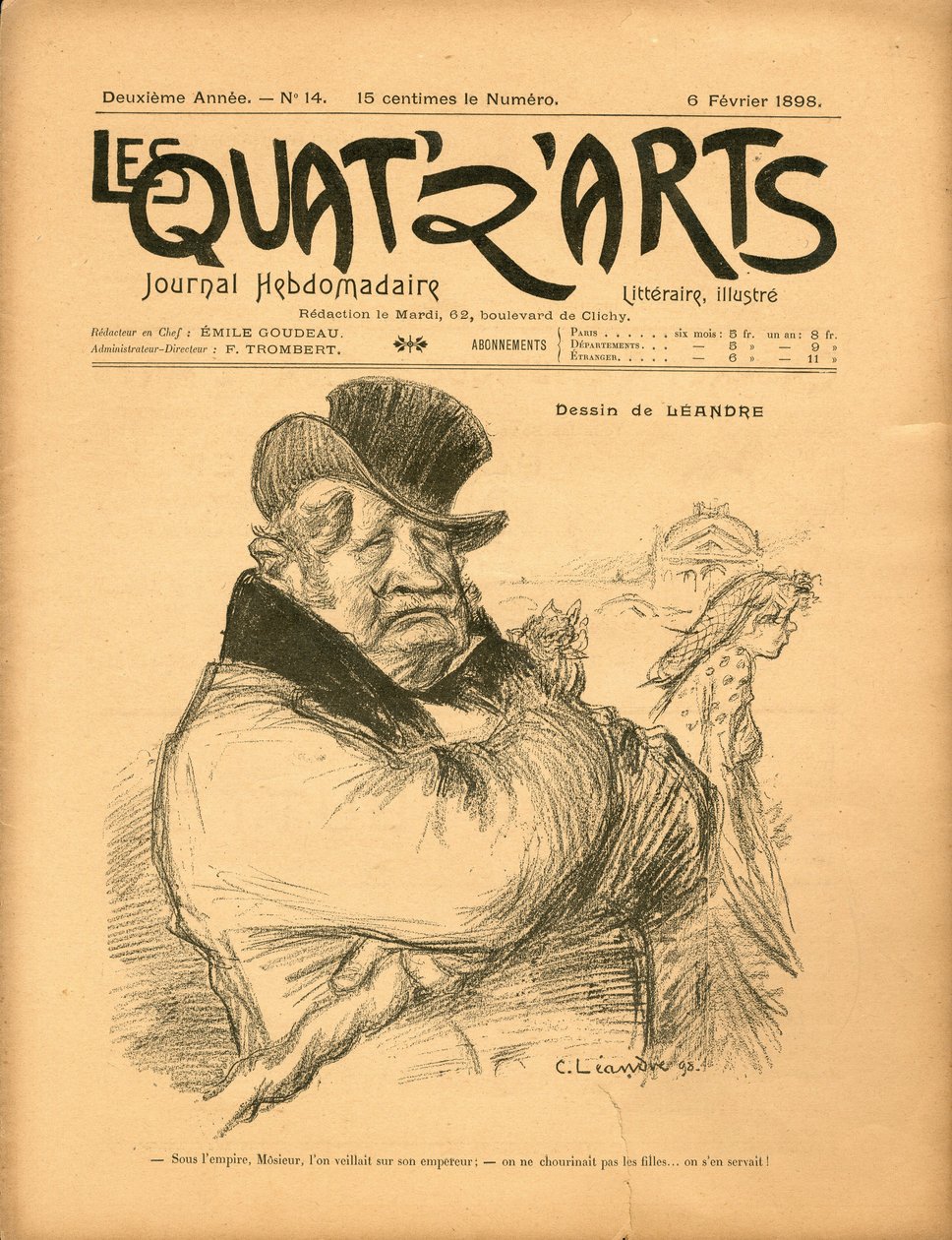 Les Quat das artes de Charles Leandre