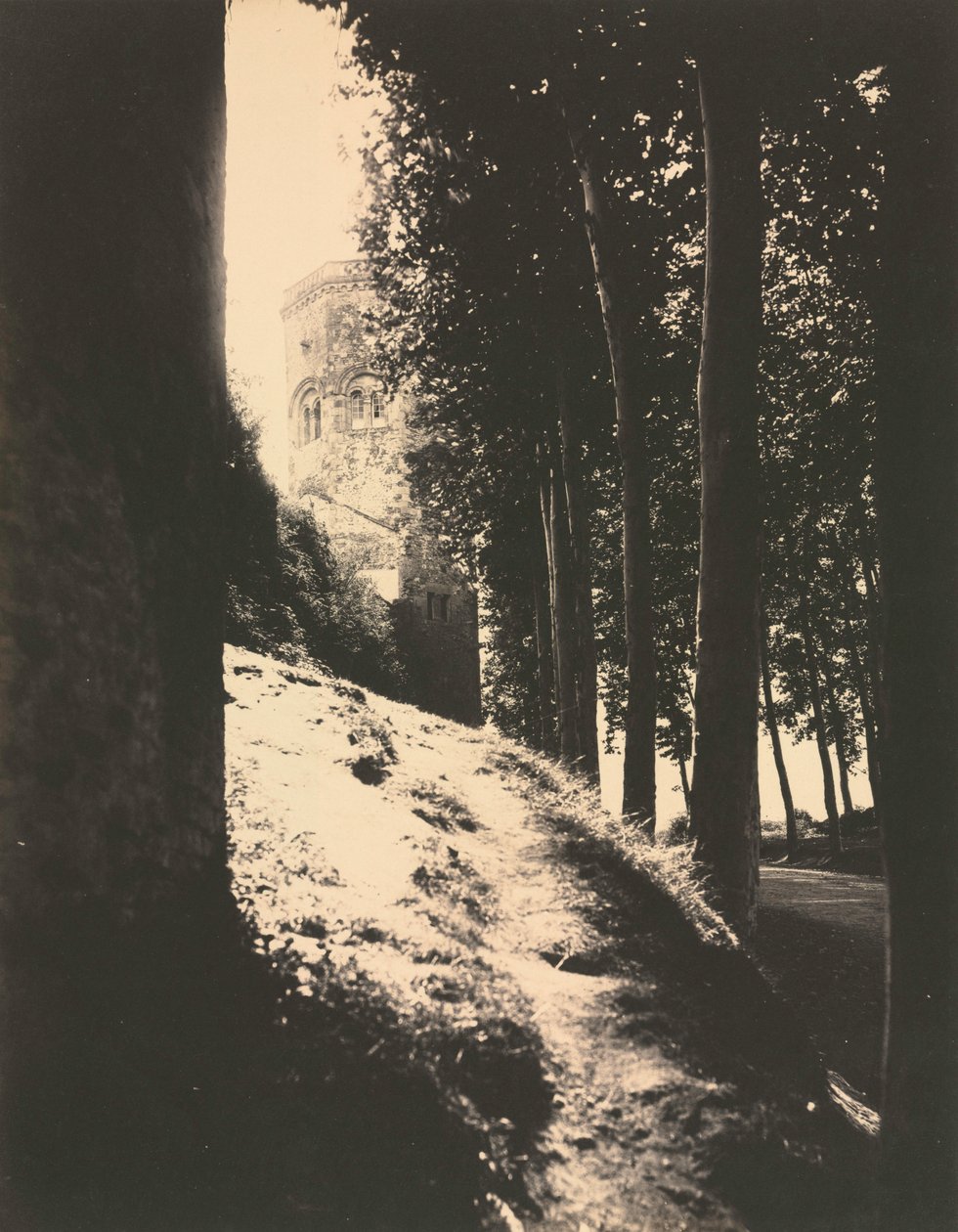 Autun, Torre das Ursulinas, c. década de 1860. de Charles Lenormand