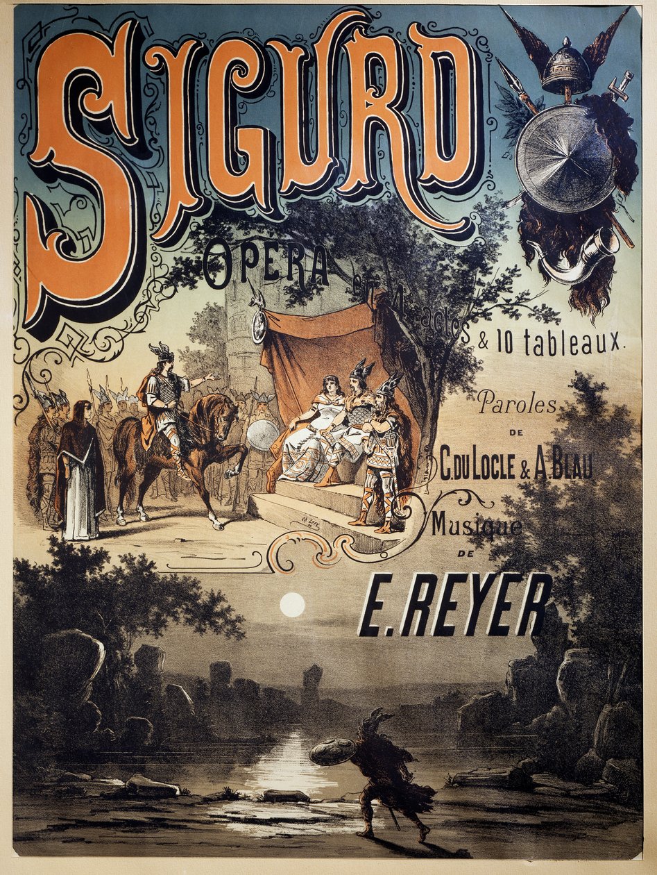 Cartaz para Sigurd de Charles Levy