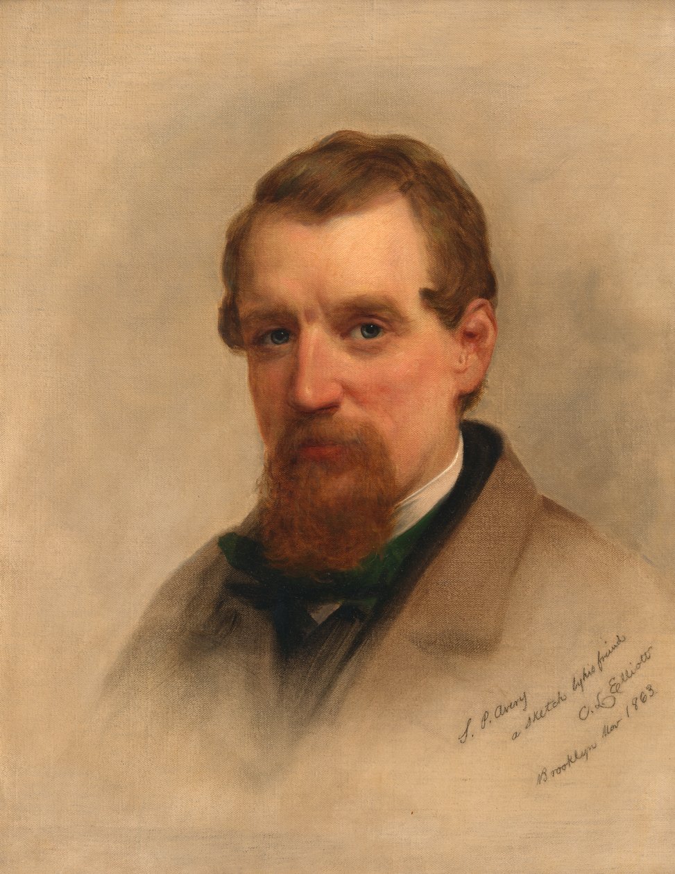 Samuel Putnam Avery, 1863. de Charles Loring Elliott